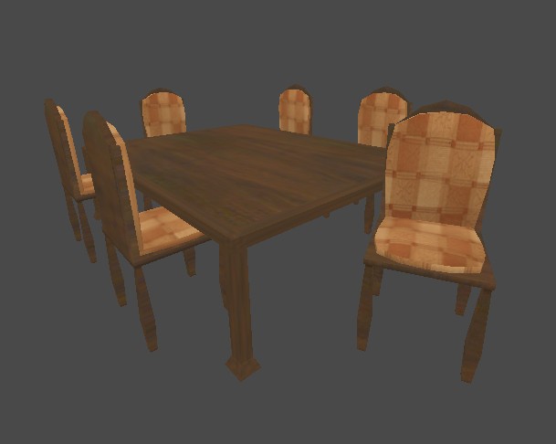 Old Style Table And Chair Set preview image 1
